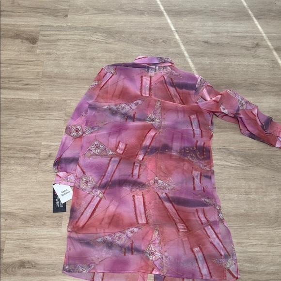 Maggie Sweet Pink and Purple Women's Dress - Picture 6 of 6